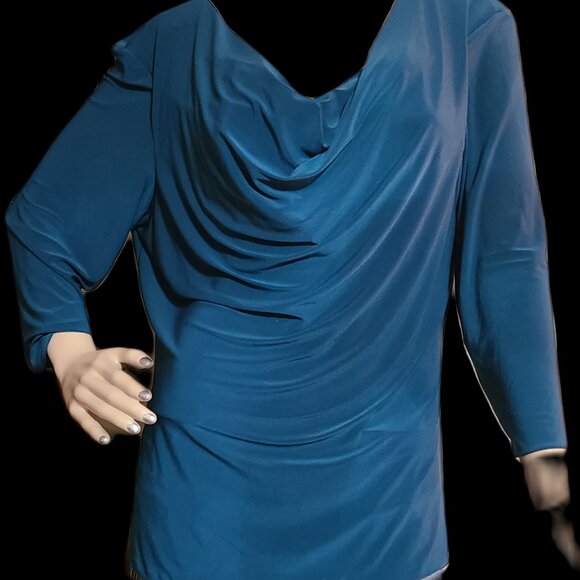 VINTAGE JACLYN SMITH LONG SLEEVE SLOUCH FRONT TOP WOMEN'S SIZE XL NWOT - Picture 1 of 8